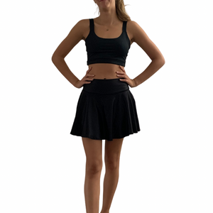 Serena Sports Skirt Black